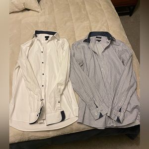 Men’s medium dress shirts (rw&co, old navy)